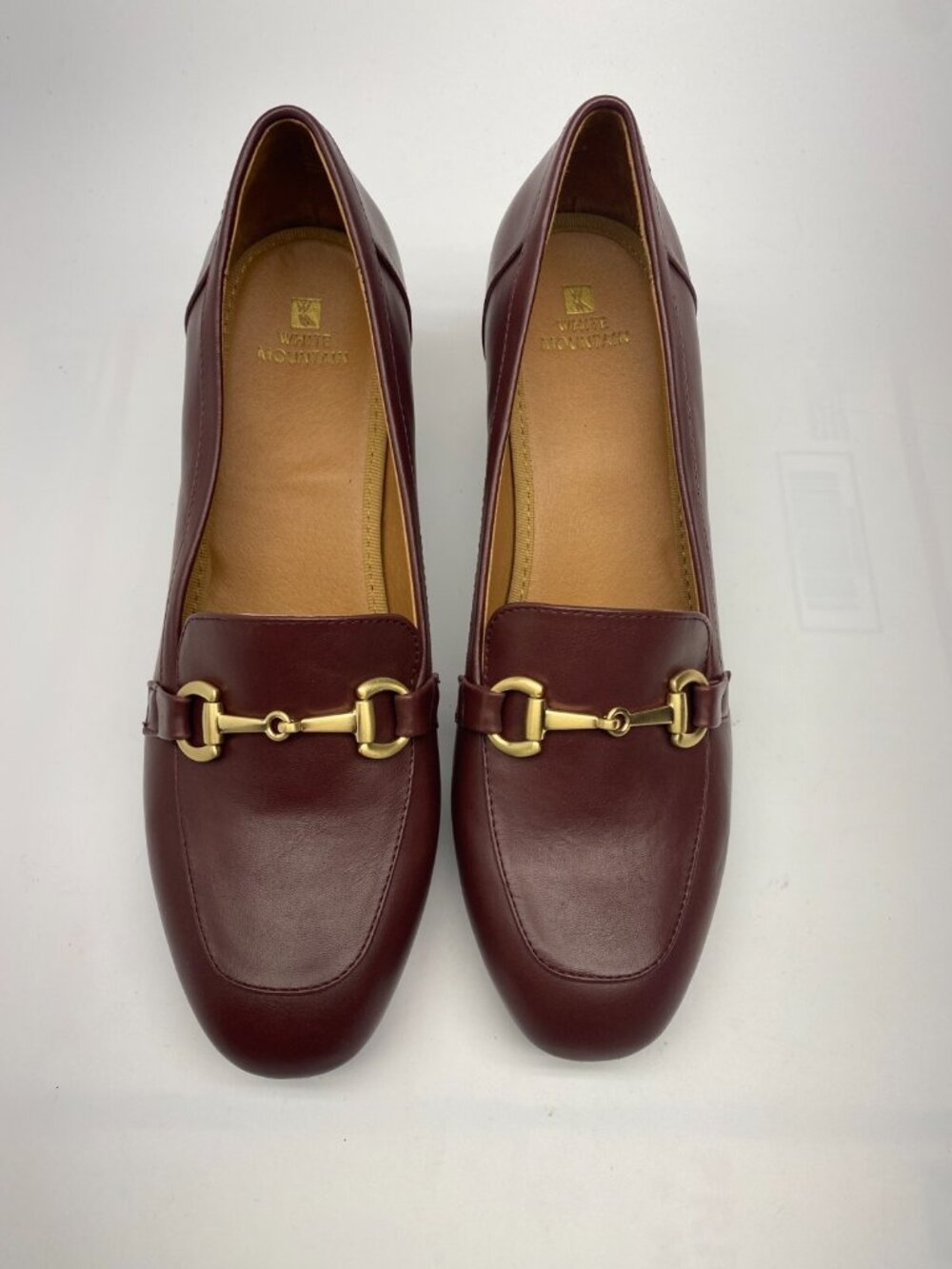 White Mountain Womens Freehold Cordova Smooth Heel Loafer Sz 11 - Picture 2 of 9